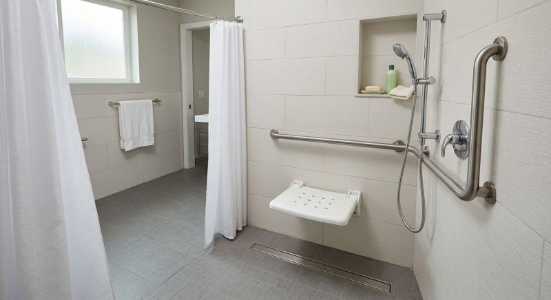 Handicap Shower Installation in Portland, ME