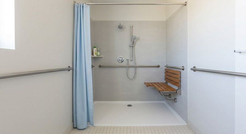 Handicap Shower Installation in West Chester, PA