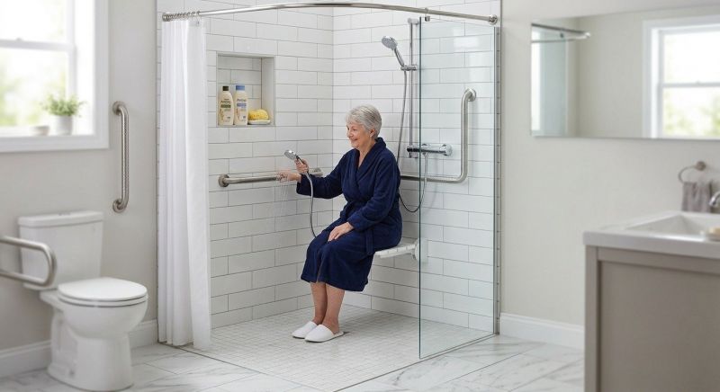 Senior Shower Installation in Bradenton, FL